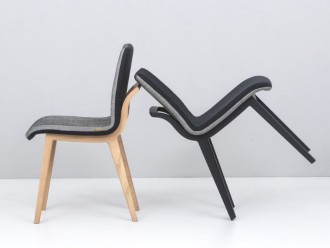 Καρέκλα με ξύλο στην πλάτη KR101