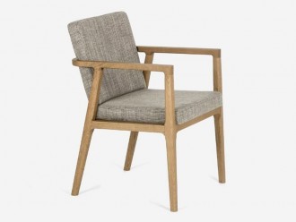 Καρέκλα πολυθρόνα ξύλινη KR104